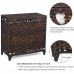 Large Laundry Hamper with Lid – 132L Wicker Laundry Basket with 3 Removable Bags, Handwoven Rattan Hamper with Handles, Divided Clothes Organizer for Bedroom, Bathroom, Laundry Room Model RXKE01 Large Laundry Hamper with Lid – 132L Wicker Laundry Basket with 3 Removable Bags, Handwoven Rattan Hamper with Handles, Divided Clothes Organizer for Bedroom, Bathroom, Laundry Room Model RXKE01
